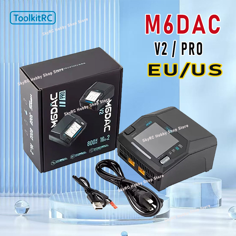Toolkitrc M6Dac Smart Charger - Зарядное устройство ToolkitRC M6DAC V2/Pro с