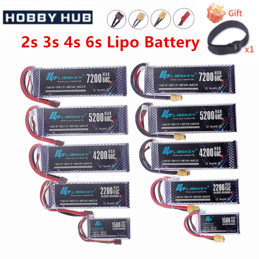 4S Lipo Battery 14.8V 6000Mah - 2S 3S 4S 6S Lipo Батарея