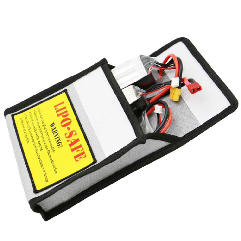 Lipo Battery Fireproof Safety Charge Box - 1 шт. Премиум-сумка для хранения аккумуляторов,