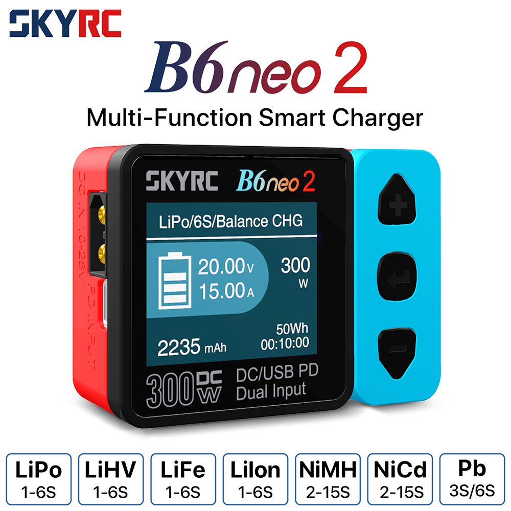 Skyrc B6 Neo Smart Charger - НОВЫЙ Умный зарядный блок SKYRC B6neo