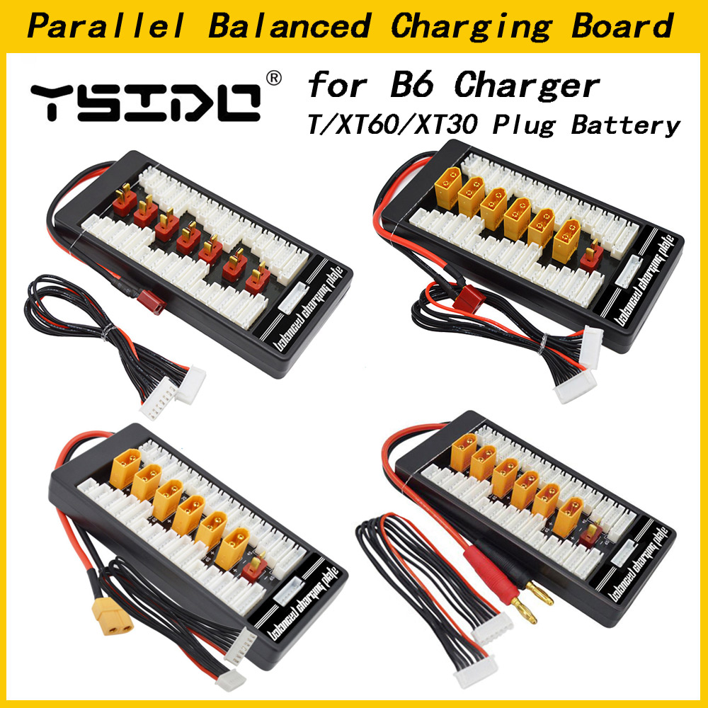 12S Lipo Battery Balancing Board - Multi 2S-6S Lipo параллельная балансированная зарядная