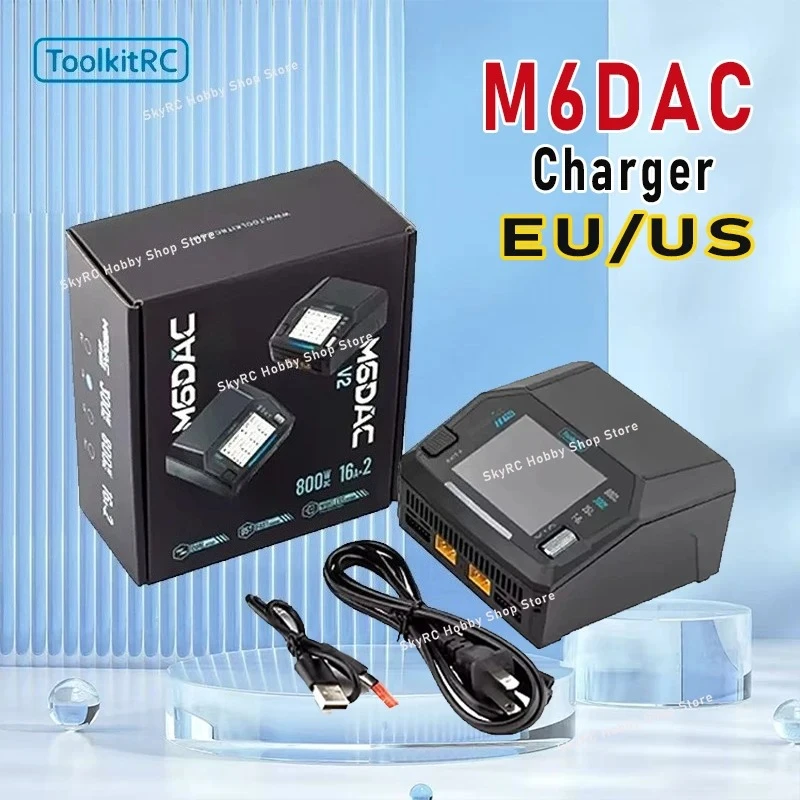 Toolkitrc M6Dac Smart Charger - ToolkitRC M6DAC V2 Двухканальное интеллектуальное зарядное