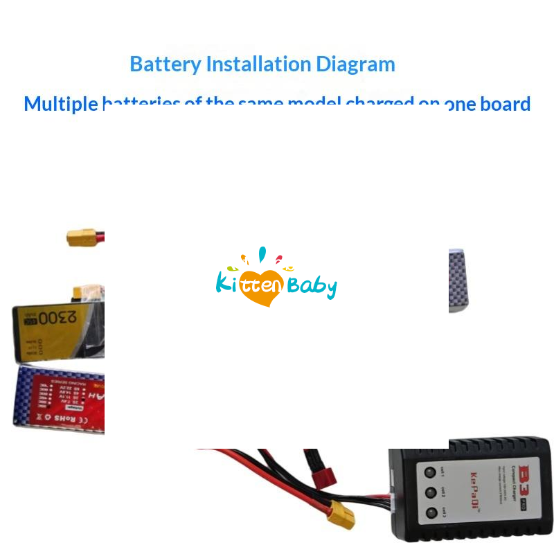 12S Lipo Battery Balancing Board - Комплект зарядных устройств для RC-аккумуляторов: плата