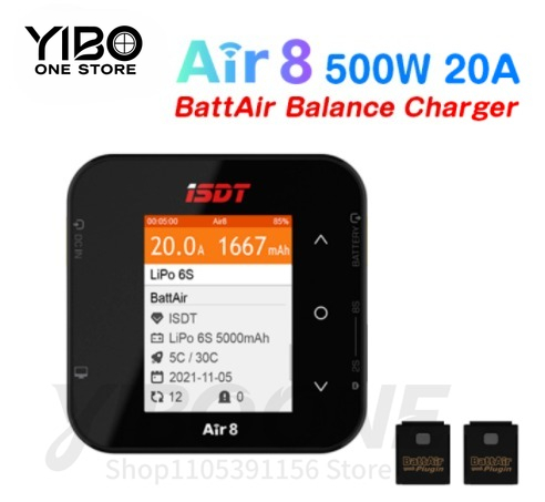 Isdt Air8 8S Lipo Charger - Зарядное устройство-балансир Air8 500W 20A 1-8S