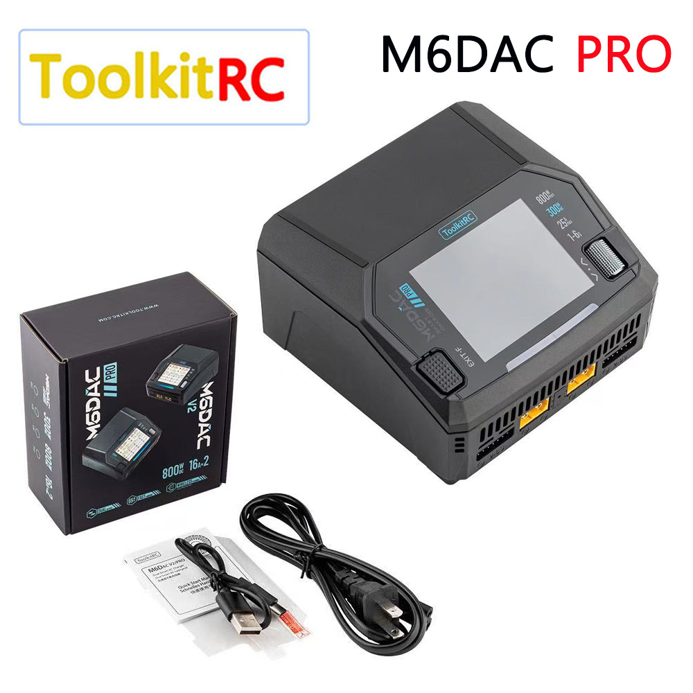Toolkitrc M6Dac Smart Charger - Зарядное устройство ToolkitRC M6DAC PRO V2