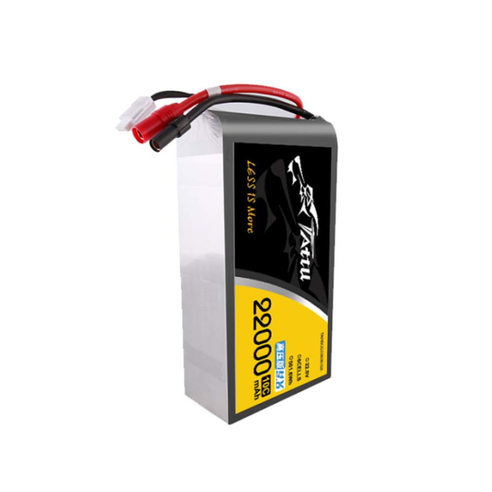 Tattu HV 22000 мАч 10C 22,8 В  – обзор и цена Tattu 6S 22000Mah Lipo Battery