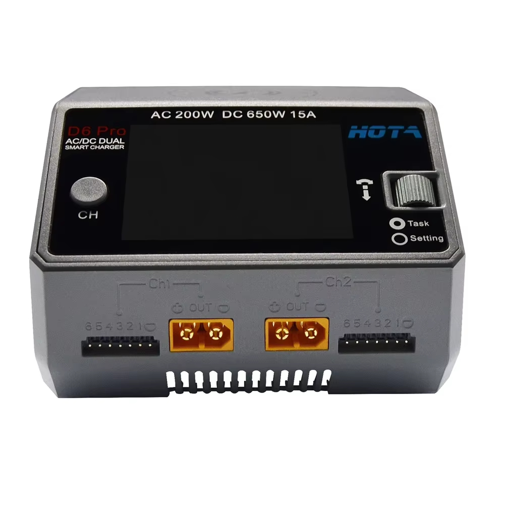 Зарядное устройство HOTA D6 Pr – обзор и цена Hota D6 Pro Dual Lipo Charger
