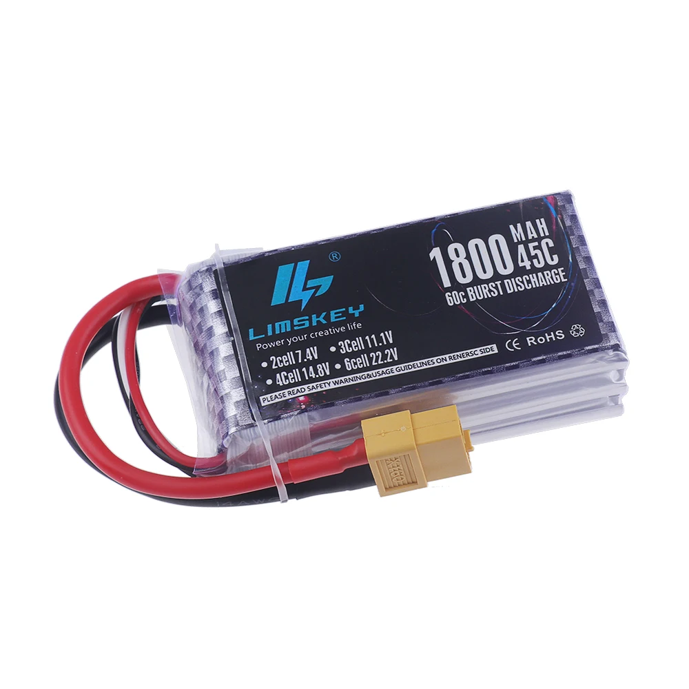 2S 3S 4S 6S Lipo Батарея 7,4 В – обзор и цена 4S Lipo Battery 14.8V 6000Mah
