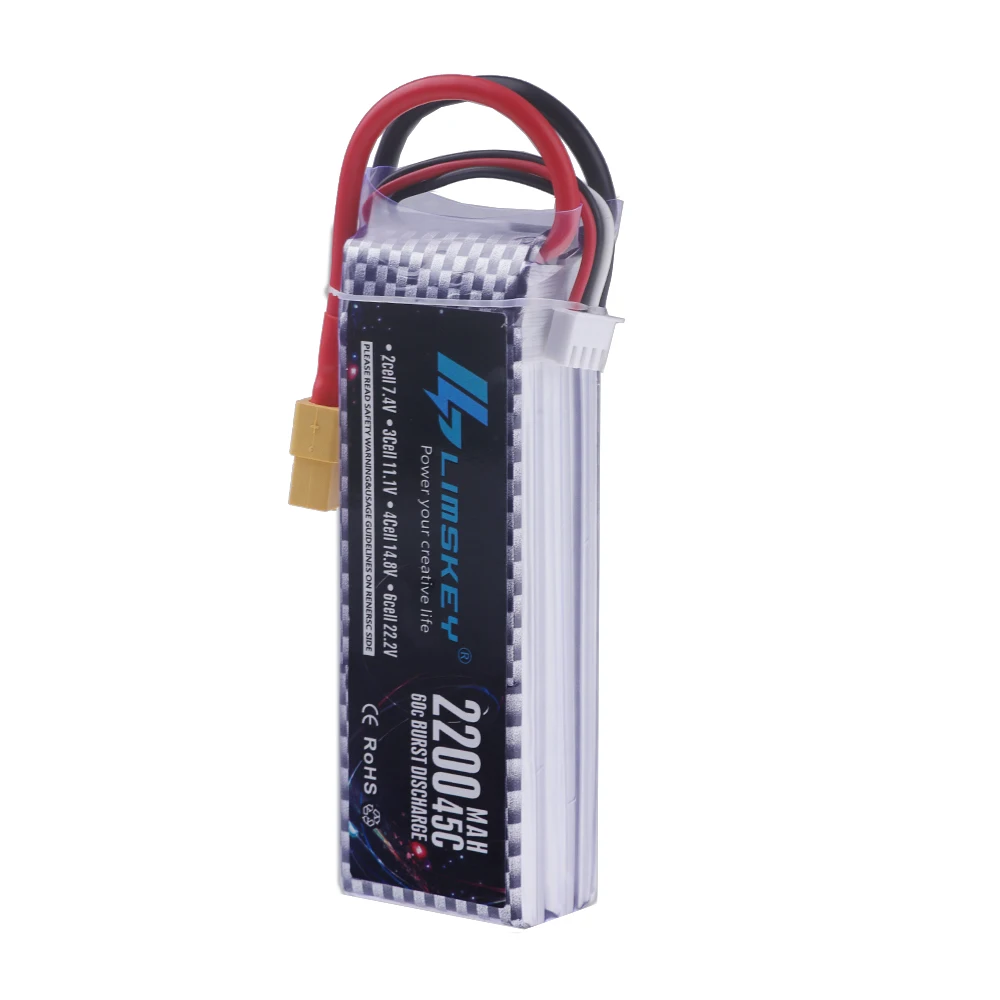 2S 3S 4S 6S Lipo Батарея 7,4 В – обзор и цена 4S Lipo Battery 14.8V 6000Mah