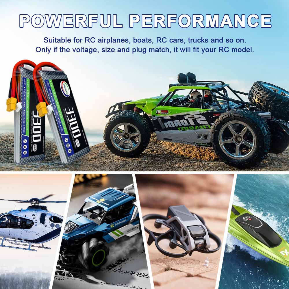RC Lipo Battery 2S 3S 4S 6S 22 – обзор и цена 6S Lipo Battery 22.2V 5000Mah