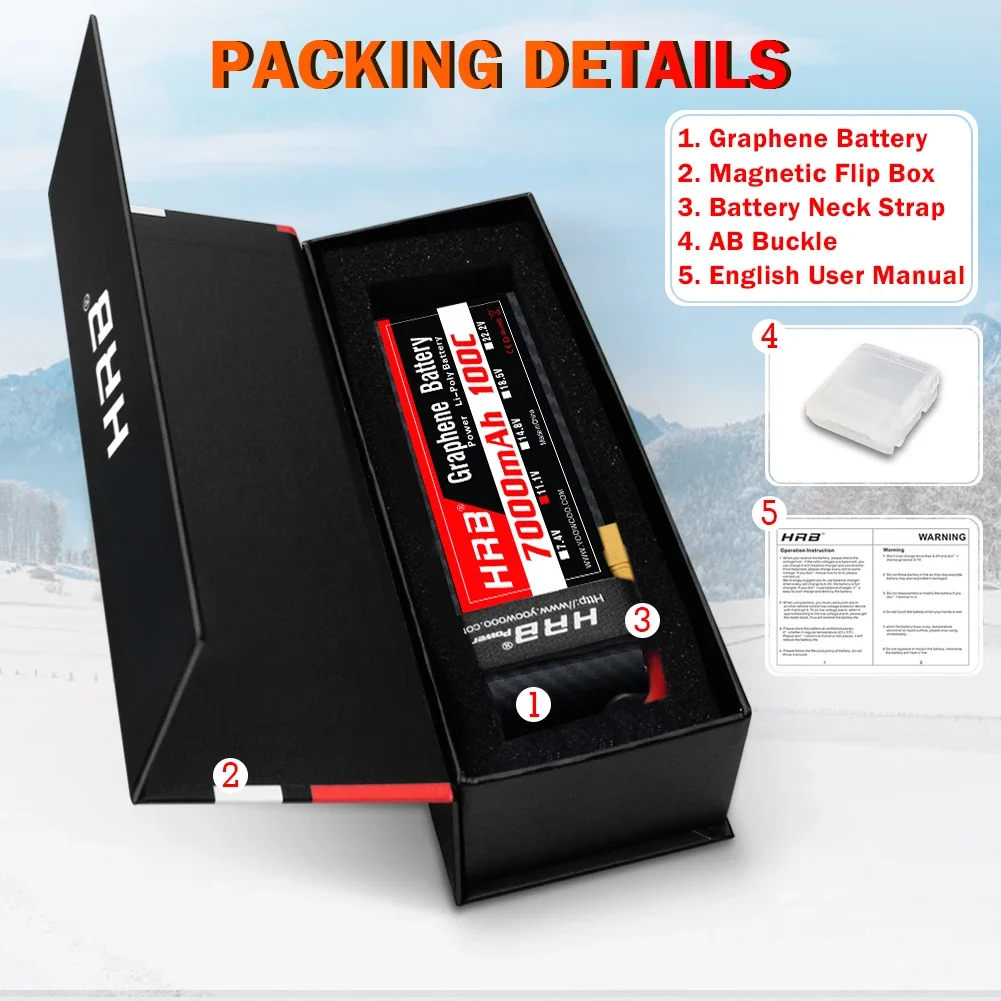 Графеновая батарея 2S 3S 4S 6S – обзор и цена 6S Lipo Battery 22.2V 5000Mah