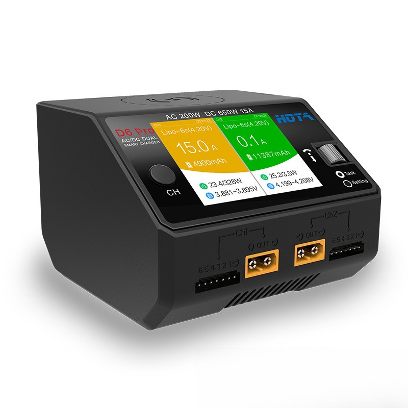 Зарядное устройство HOTA D6 Pr – обзор и цена Hota D6 Pro Dual Lipo Charger