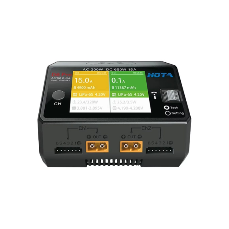 Зарядное устройство SNQP HOTA  – обзор и цена Hota D6 Pro Dual Lipo Charger