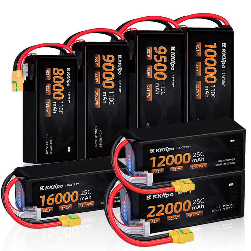 Производство производства Высо – обзор и цена Tattu 6S 22000Mah Lipo Battery