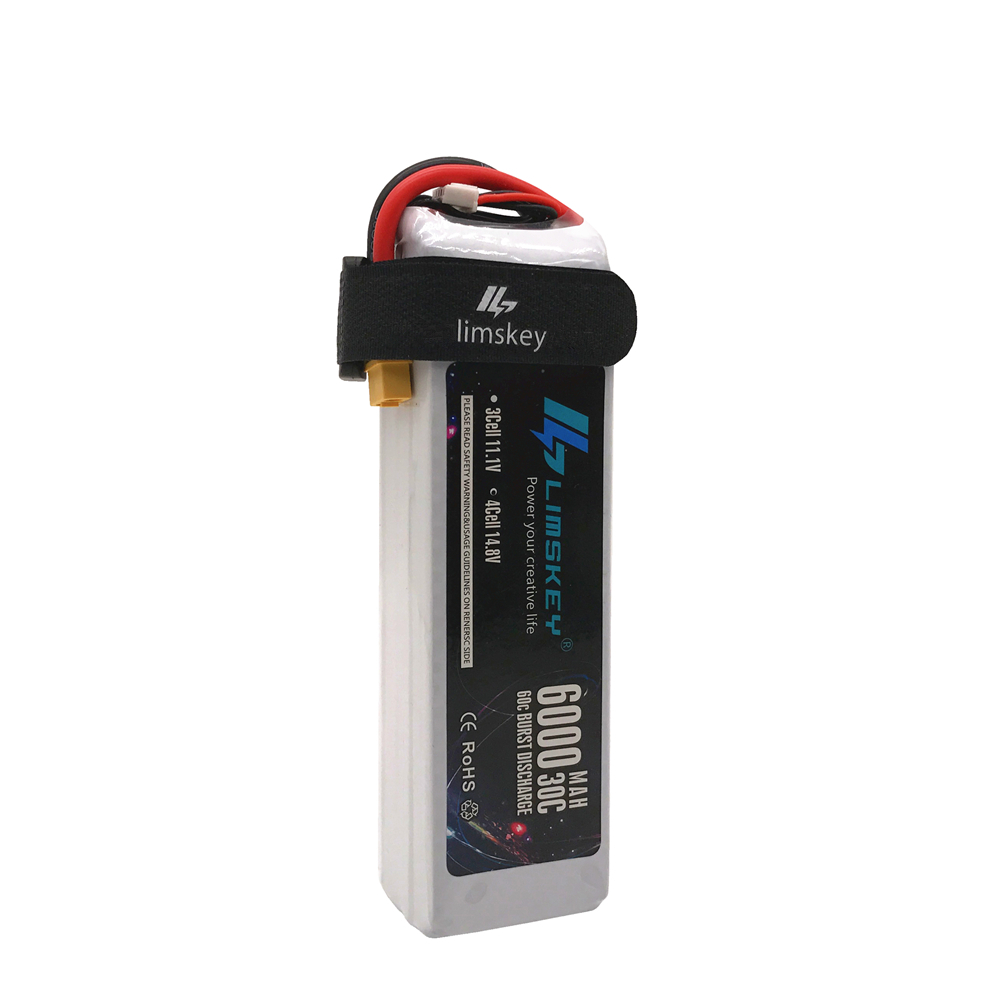 Lismkey 14,8 В 6000 мАч 30C Bu – обзор и цена 4S Lipo Battery 14.8V 6000Mah