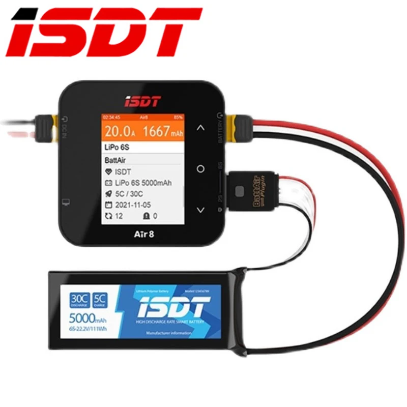 Зарядное устройство-балансир A – обзор и цена Isdt Air8 8S Lipo Charger