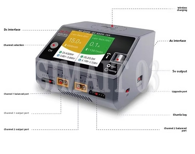 Умное зарядное устройство HOTA – обзор и цена Hota D6 Pro Dual Lipo Charger