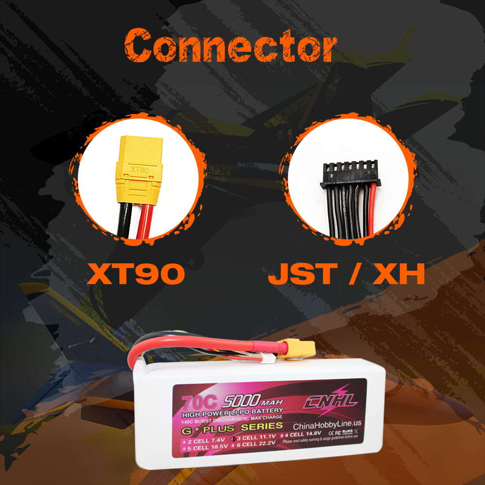 CNHL Lipo аккумулятор 3S 4S 6S – обзор и цена 6S Lipo Battery 22.2V 5000Mah