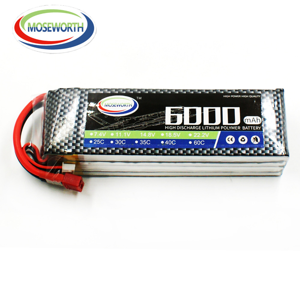 4S 14,8 В 6000 мАч RC игрушка  – обзор и цена 4S Lipo Battery 14.8V 6000Mah