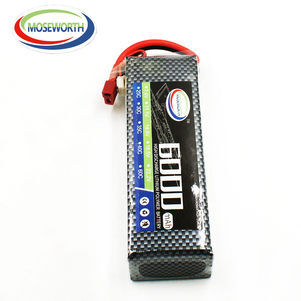 4S 14,8 В 6000 мАч RC игрушка  – обзор и цена 4S Lipo Battery 14.8V 6000Mah