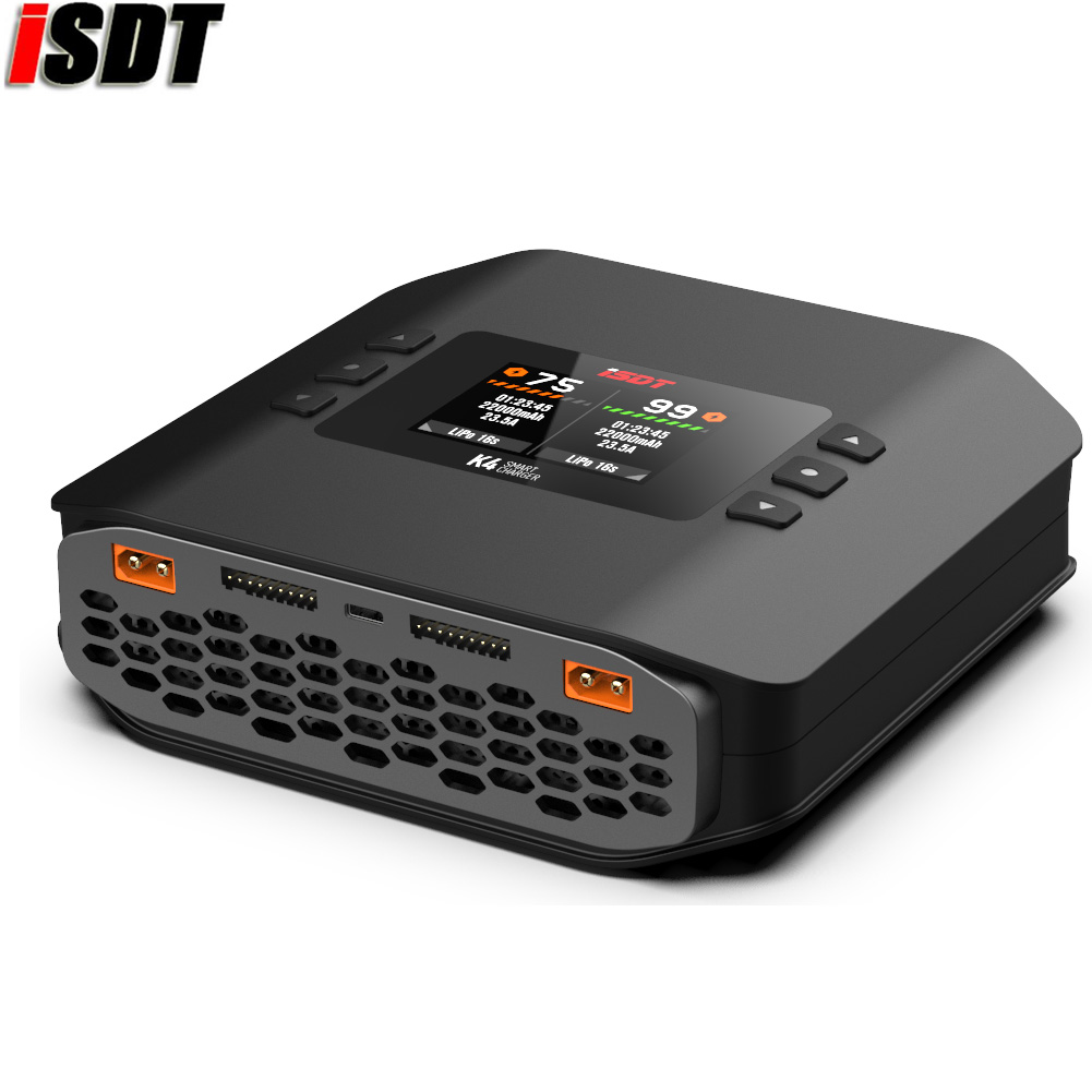 ISDT K4 1~8S Умное зарядное ус – обзор и цена Isdt K4 Dual Lipo Charger