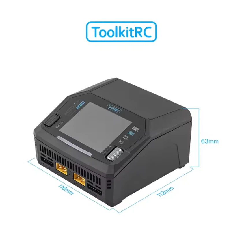 ToolkitRC M6DAC V2 Двухканальн – обзор и цена Toolkitrc M6Dac Smart Charger