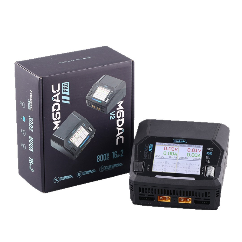 Зарядное устройство ToolkitRC  – обзор и цена Toolkitrc M6Dac Smart Charger