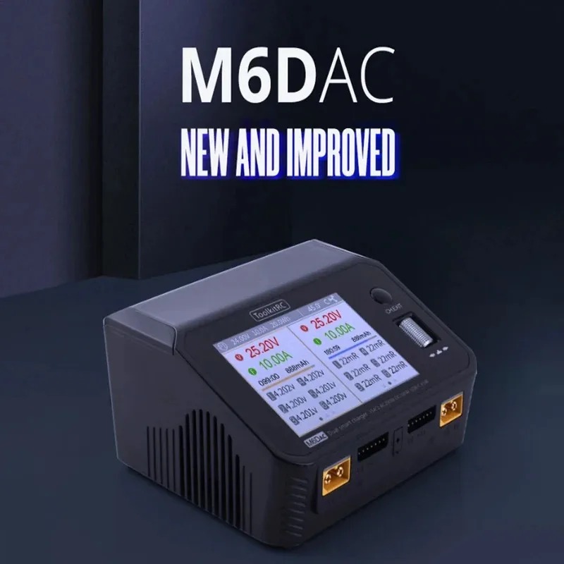 Зарядное устройство ToolkitRC  – обзор и цена Toolkitrc M6Dac Smart Charger