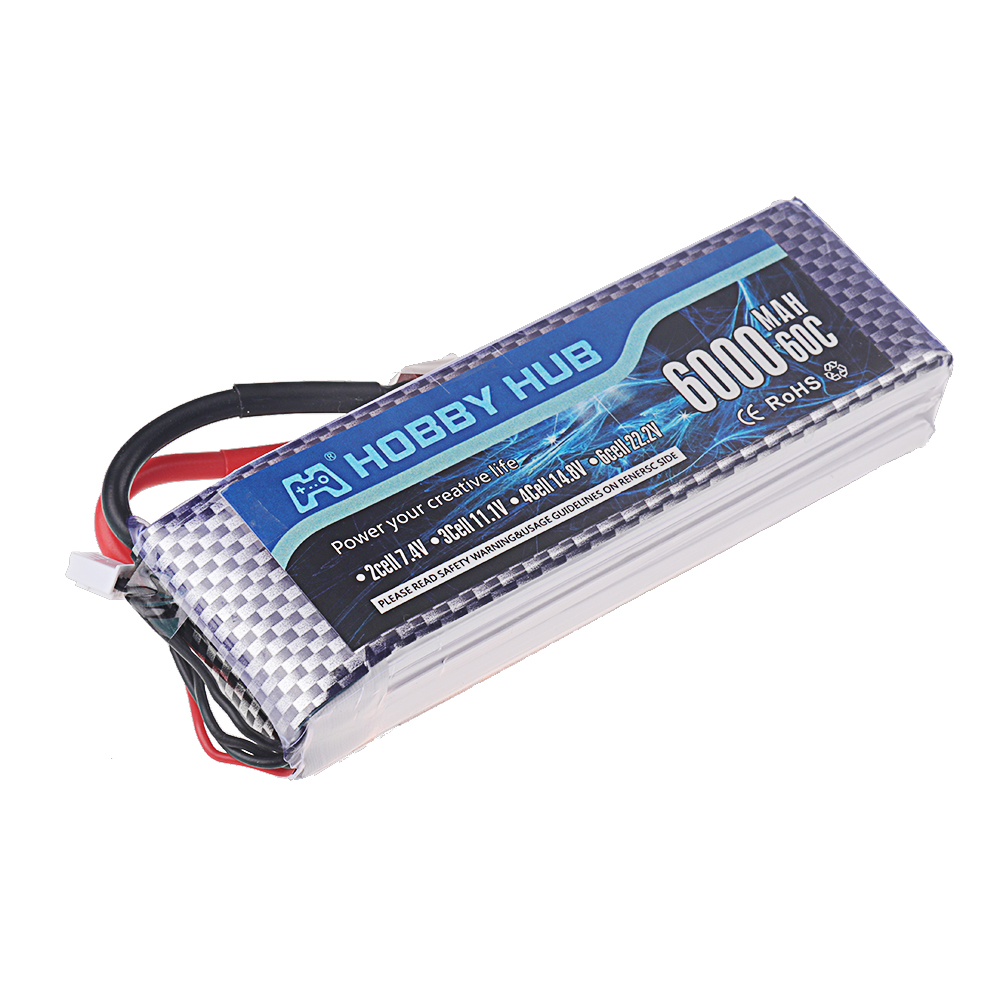 Аккумулятор LiPo 6000 мАч 14,8 – обзор и цена 4S Lipo Battery 14.8V 6000Mah