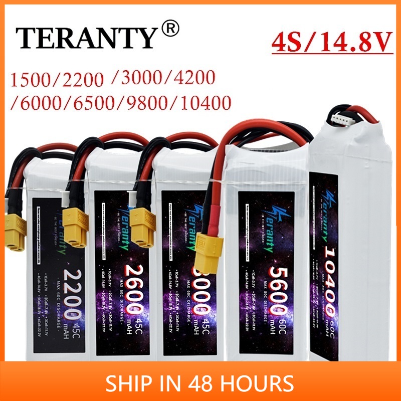 14,8 В RC LiPo аккумулятор 4S  – обзор и цена 4S Lipo Battery 14.8V 6000Mah