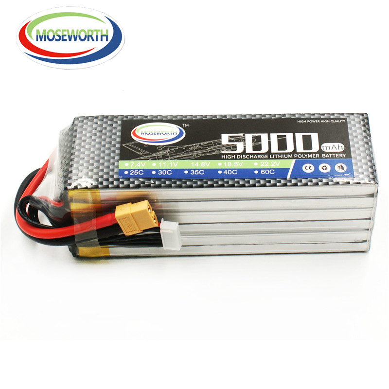 Аккумулятор LiPo 6S, 22,2 в, 5 – обзор и цена 6S Lipo Battery 22.2V 5000Mah