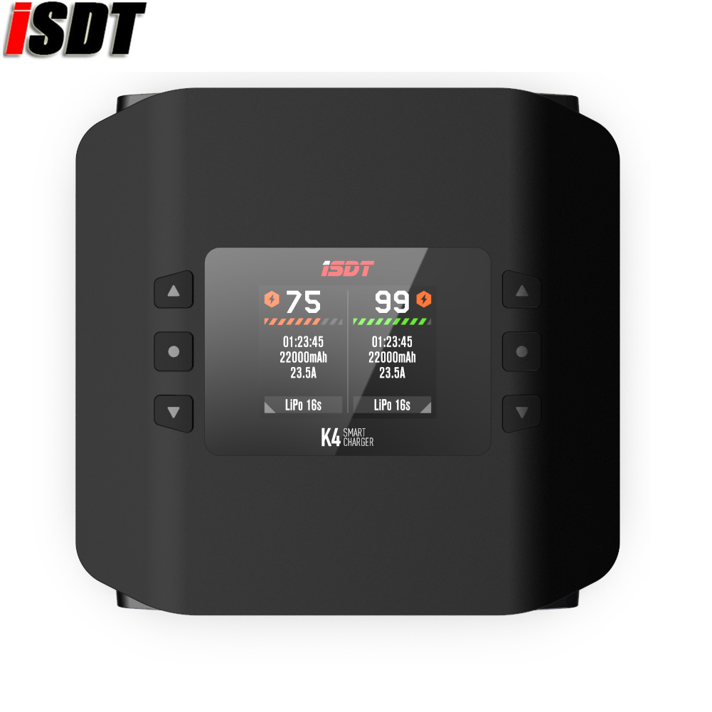ISDT K4 1~8S Умное зарядное ус – обзор и цена Isdt K4 Dual Lipo Charger