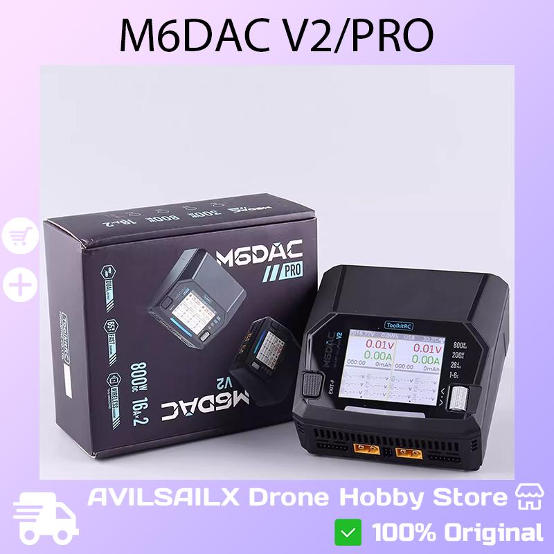 Зарядное устройство ToolkitRC  – обзор и цена Toolkitrc M6Dac Smart Charger
