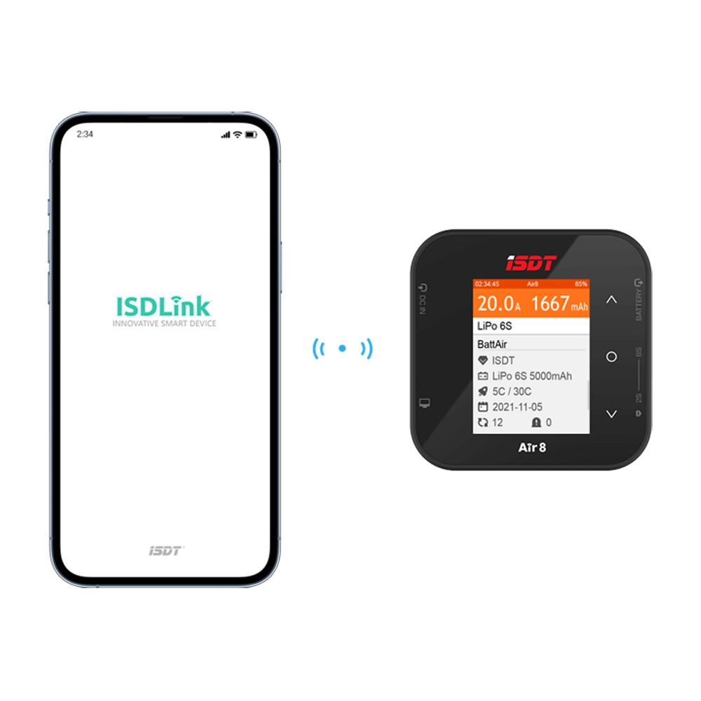 ISDT Air8 DC 500 Вт Smart Bala – обзор и цена Isdt Air8 8S Lipo Charger