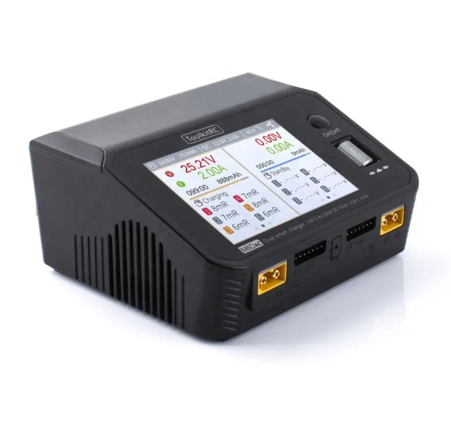 ToolkitRC M6DAC AC 200 Вт пост – обзор и цена Toolkitrc M6Dac Smart Charger