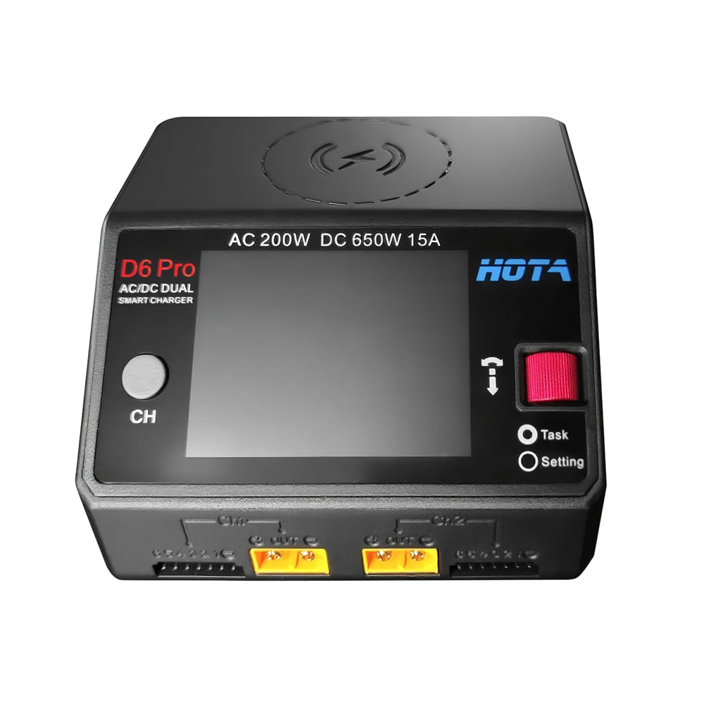 Зарядное устройство HOTA D6 Pr – обзор и цена Hota D6 Pro Dual Lipo Charger