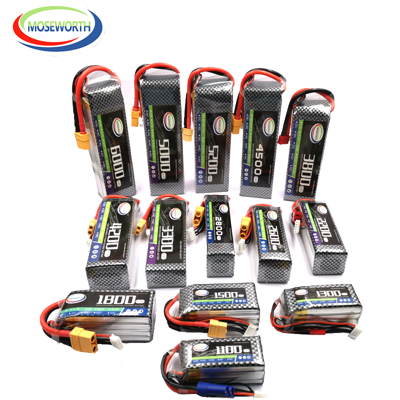 Аккумулятор LiPo 2S, 3S, 4S, 6 – обзор и цена 4S Lipo Battery 14.8V 6000Mah