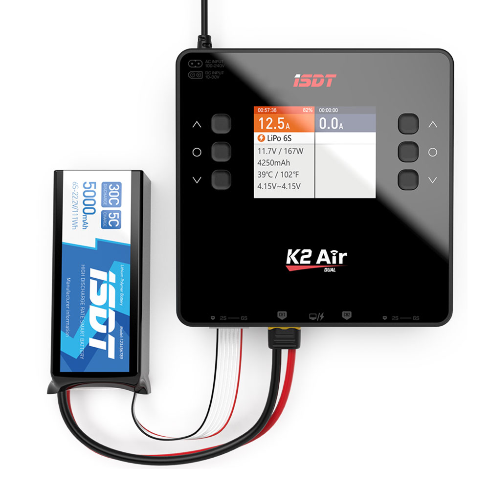 ISDT Lipo Балансное зарядное у – обзор и цена Isdt K4 Dual Lipo Charger