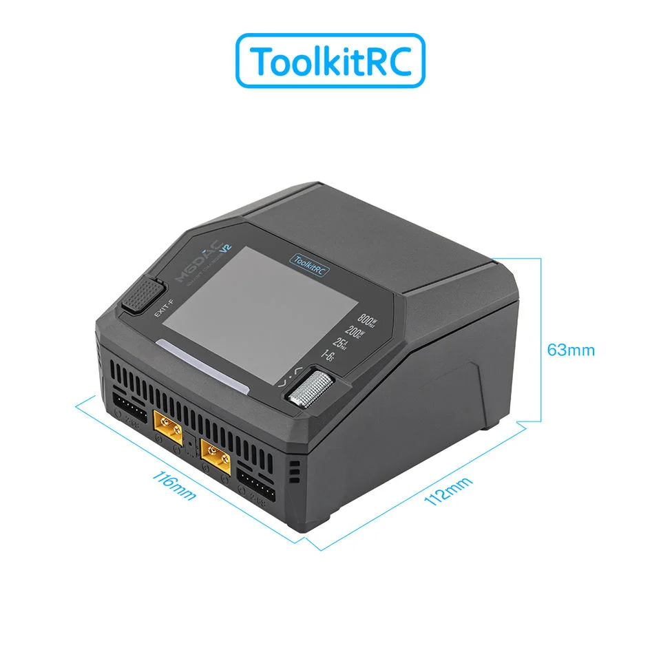 Зарядное устройство ToolkitRC  – обзор и цена Toolkitrc M6Dac Smart Charger